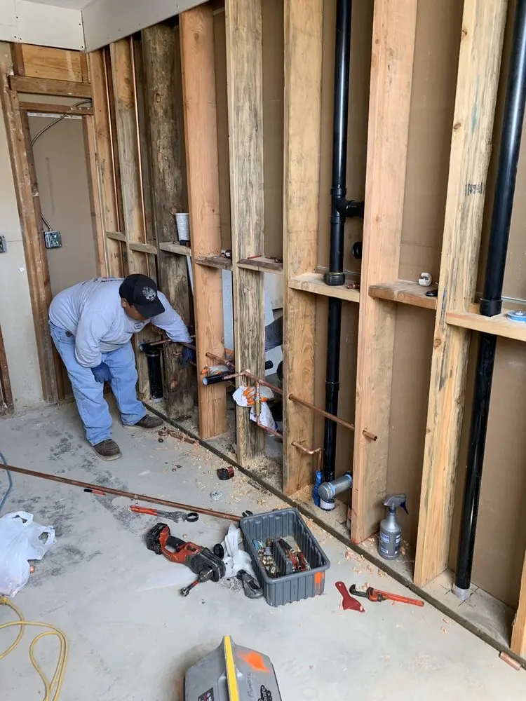 Commercial rough-in plumbing for Water Heater Replacement in Fort Oglethorpe